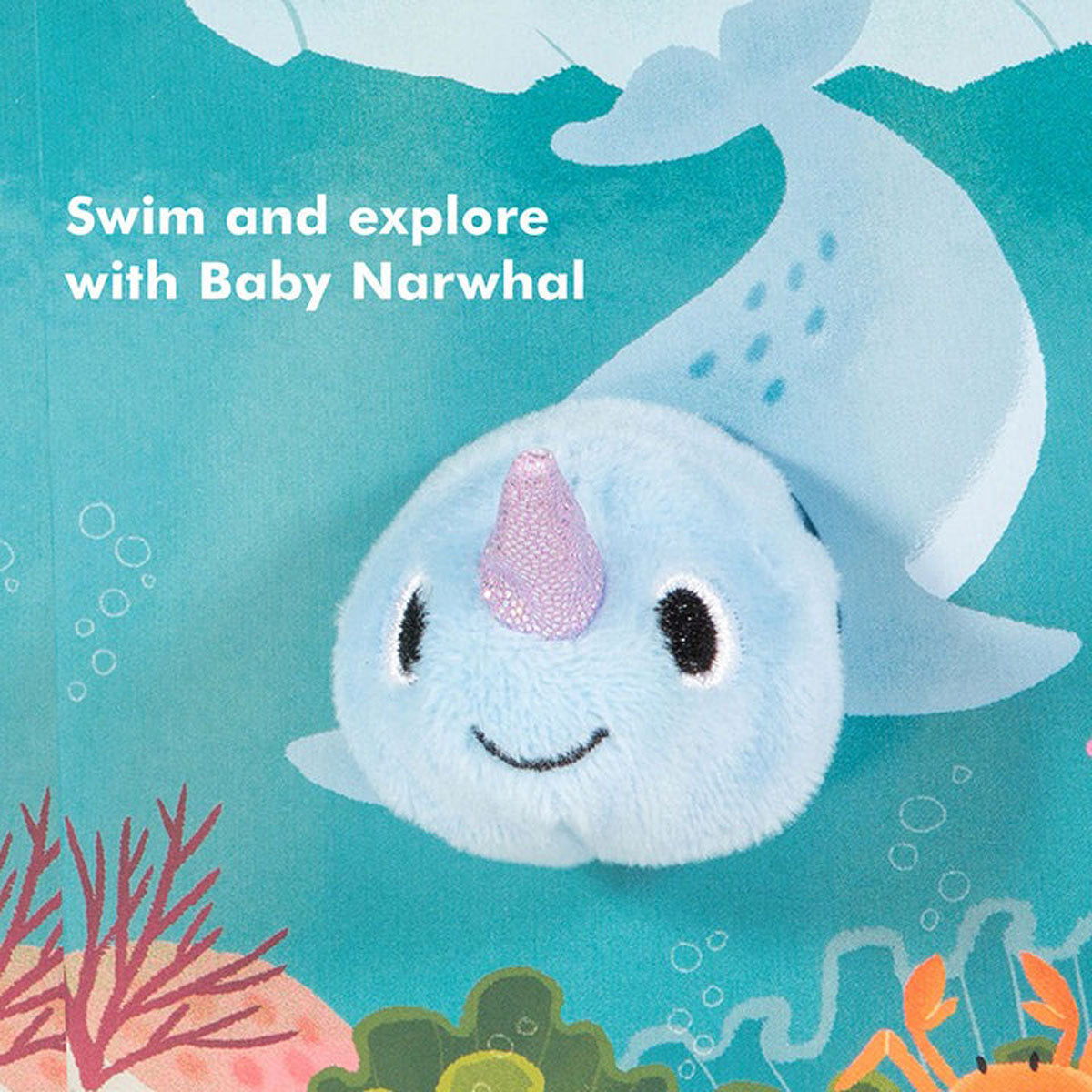 Baby Narwhal Finger Puppet Board Book - Interactive Storytime Fun for Toddlers & Preschoolers | Perfect for Bedtime, Playtime & Early Learning