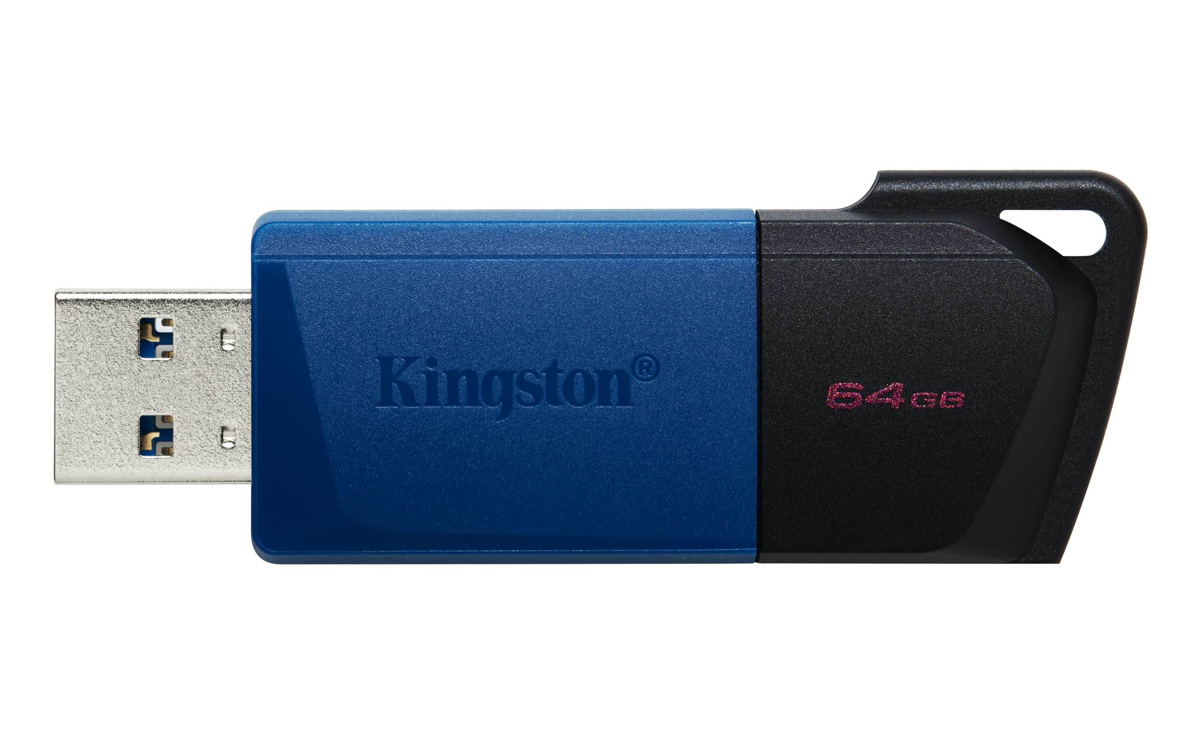 Kingston DataTraveler Exodia M 64GB USB 3.2 Flash Drive 5-Pack with USB-C Adapter - High Speed Portable Storage for PC, Mac, Phones - Perfect for Office, School, Travel & Data Backup