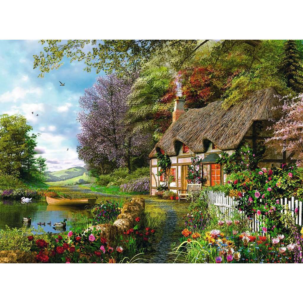 Country Cottage PZ1500 - Rustic Home Decor for Farmhouse & Cottage Style - Perfect for Living Room, Bedroom, or Kitchen Decor