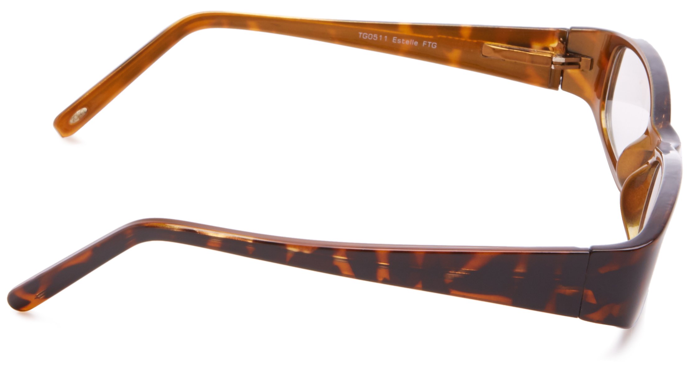 Foster Grant Women's Estelle Oval Reading Glasses +1.00 to +3.50 Strength - Lightweight Comfort for Reading, Crafts & Computer Work