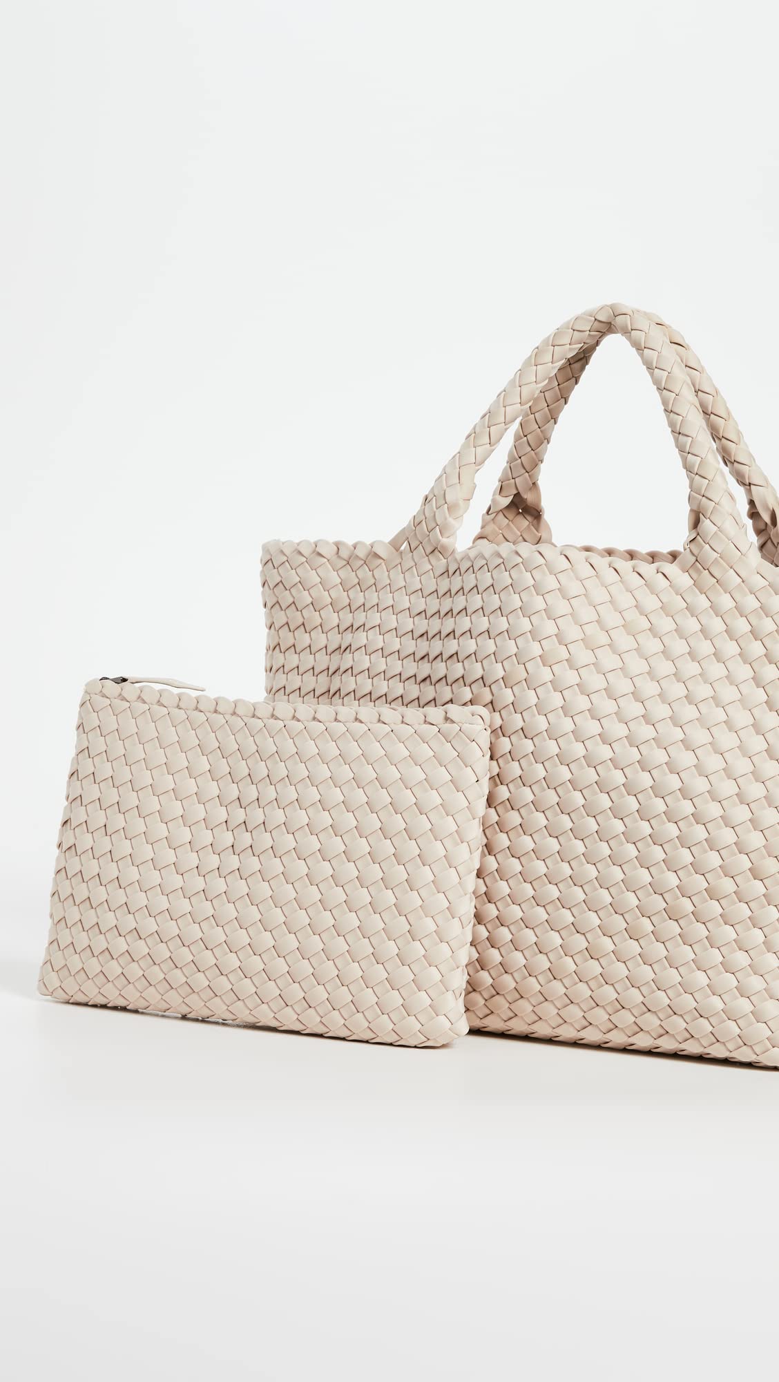Naghedi Women's St Barths Medium Tote Bag - Stylish Beach Tote for Travel, Shopping & Everyday Use | Water-Resistant & Spacious Designer Handbag