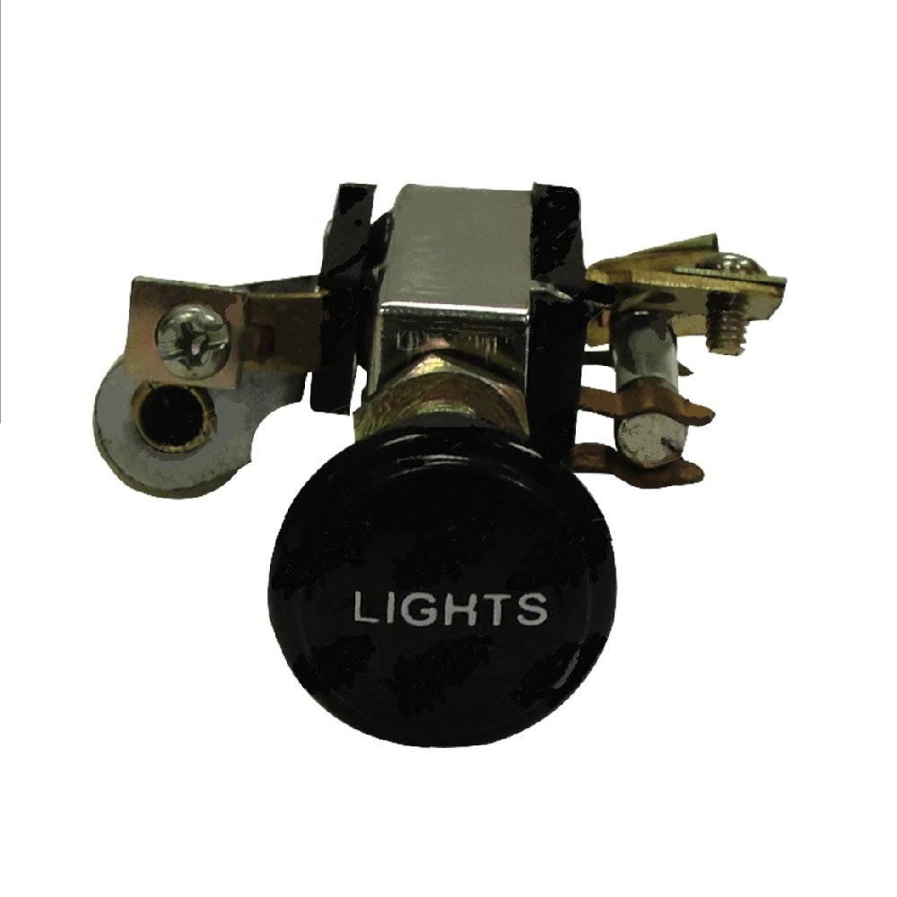 RAParts New Light Switch Compatible with Allis Chalmers B, C, CA, WC Tractors - W201 Engine 208197 Replacement Part | Perfect for Farm Equipment Repair & Restoration