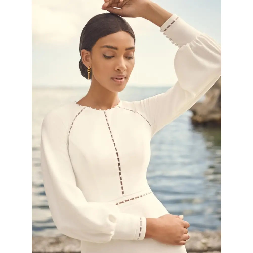 Austin Leigh by Sottero and Midgley Wedding Dress Sample Sale - Elegant Lace Bridal Gown for Church Ceremony & Beach Weddings