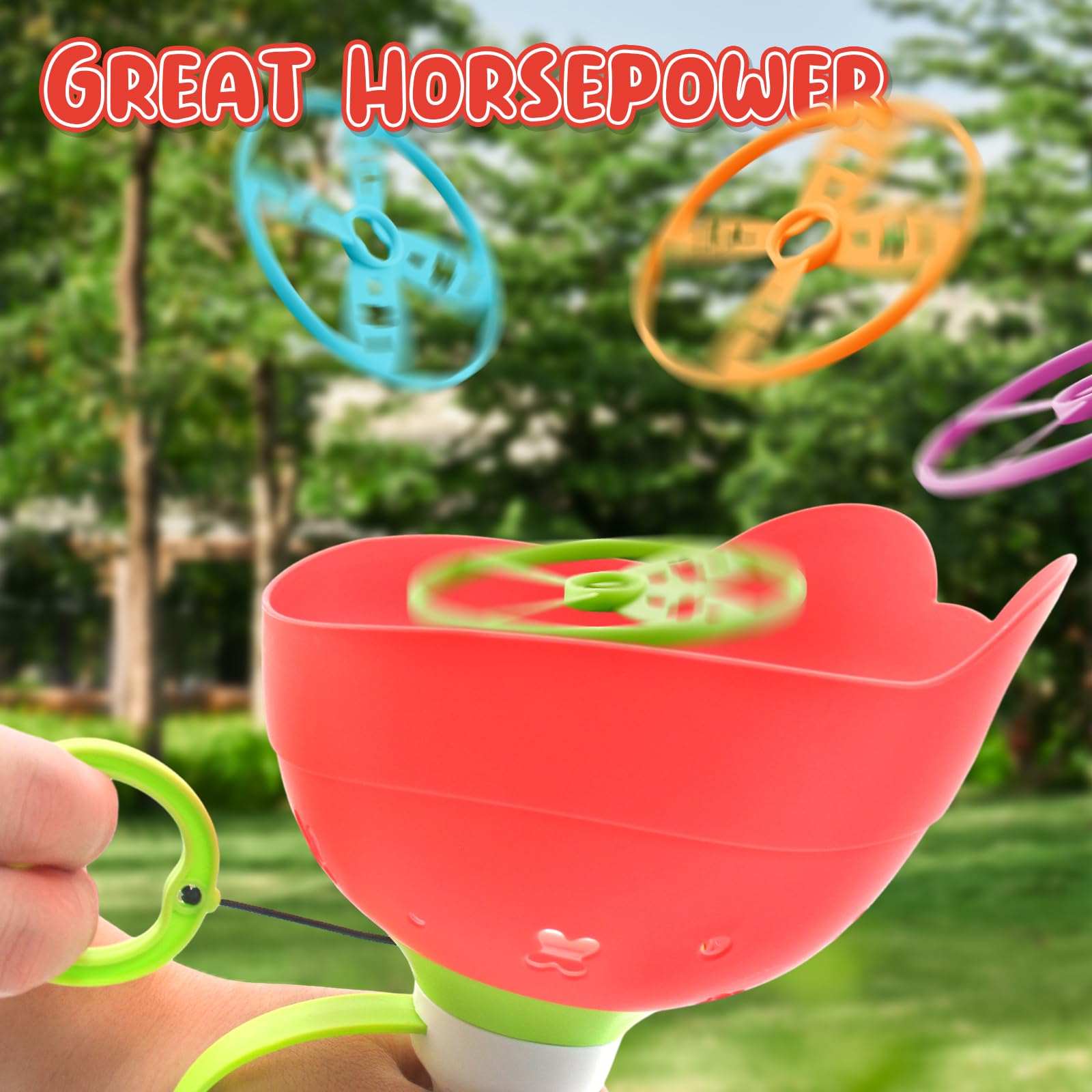 Outdoor Toys for Kids Ages 3-8 - Manual Capture & Chase Game for Boys & Girls - Fun Family Outdoor Activity for Backyard, Park & Playground