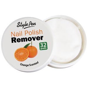 3-Pack Nail Polish Remover Pads - Quick & Easy Nail Polish Removal for Home, Salon & Travel Use