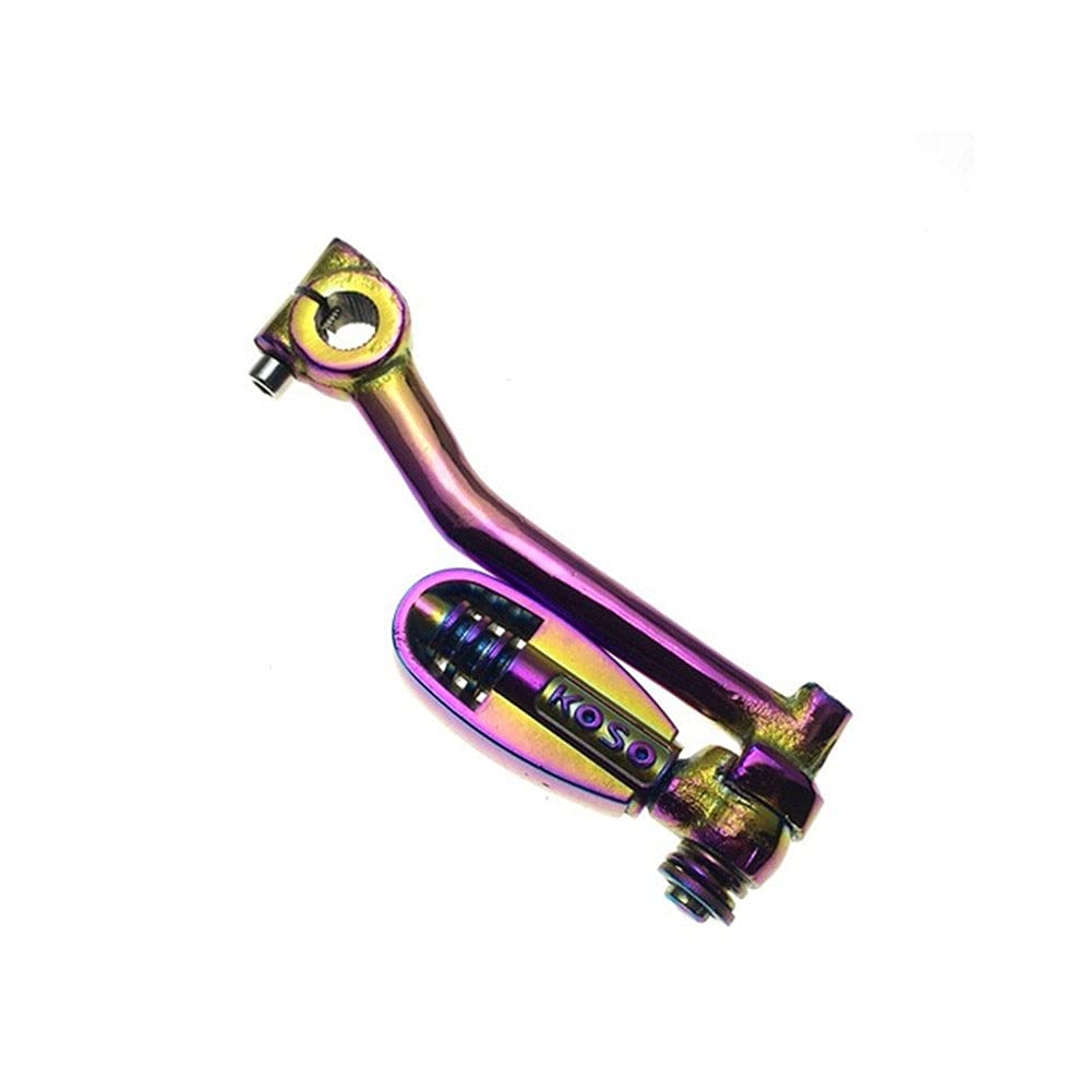 KOSO Motorcycle Kick Starter Lever - Compatible with Yamaha Honda Scooter ZY100 Jog100 Force100 RSZ Dio50 Jog50 Jog90 AF28 18 ZR - Durable Motorcycle Accessories for Kick Start Protection & Easy Riding