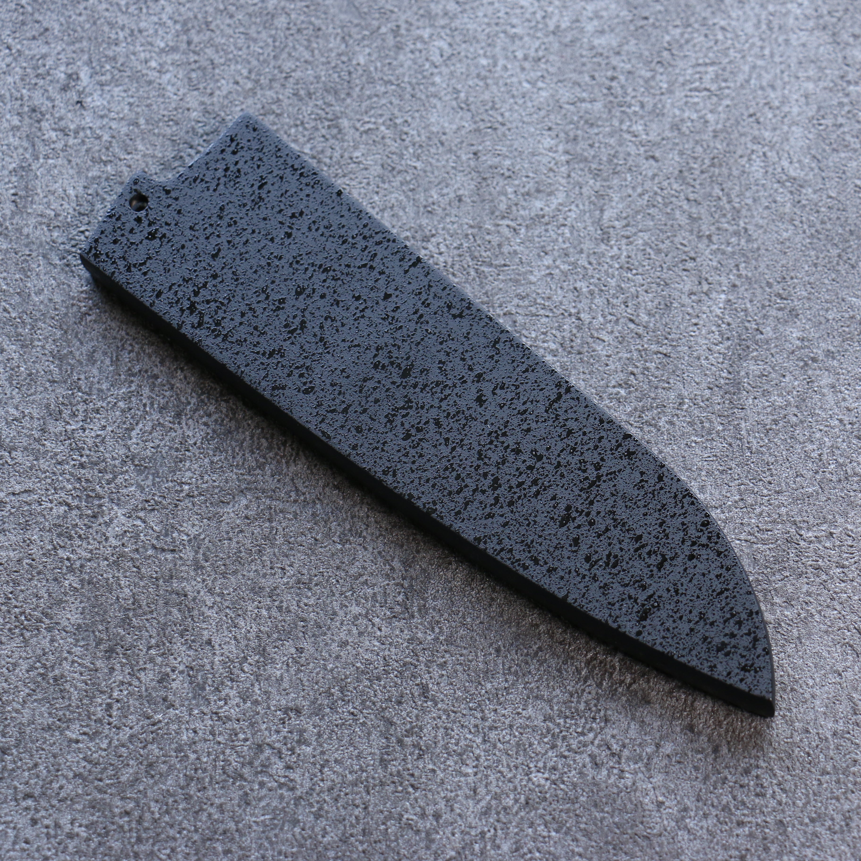 Premium Kuroshime Magnolia Sheath for 150mm Small Santoku Knife with Plywood Pin by Kaneko - Perfect for Kitchen Storage, Travel & Gift Giving