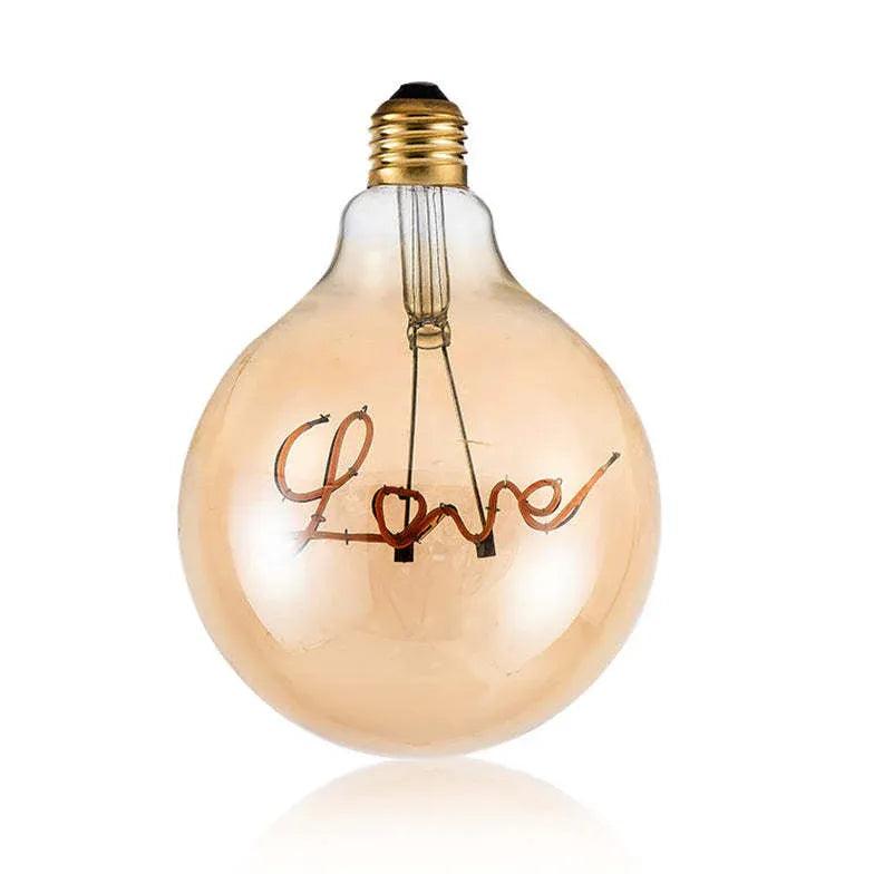 Warm White LED Ambient Light Bulb - Decorative Lamp for Cozy Home Lighting | Perfect for Bedroom, Living Room, and Relaxation Spaces