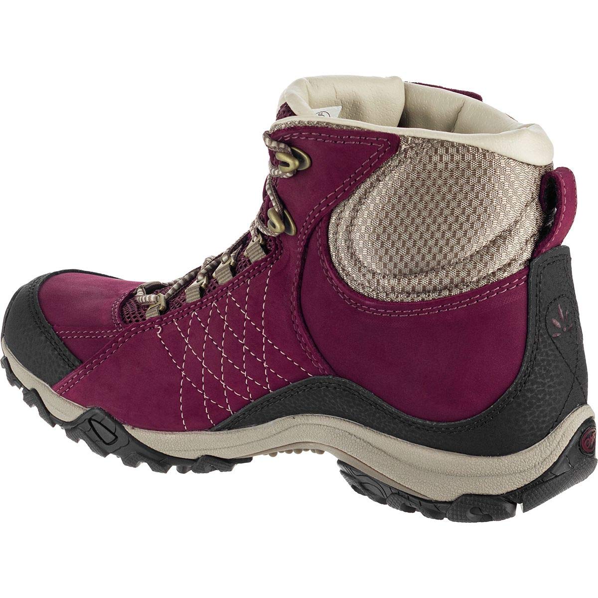 Oboz Women's Sapphire Mid B-Dry Waterproof Hiking Boots - Lightweight & Durable for Outdoor Adventures, Trail Walking & Backpacking