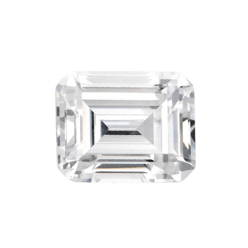 Premium Emerald Cut Loose Moissanite Gemstone - AAA Quality 2-10 Carat Natural Alternative Diamond for Engagement Rings & Jewelry Making