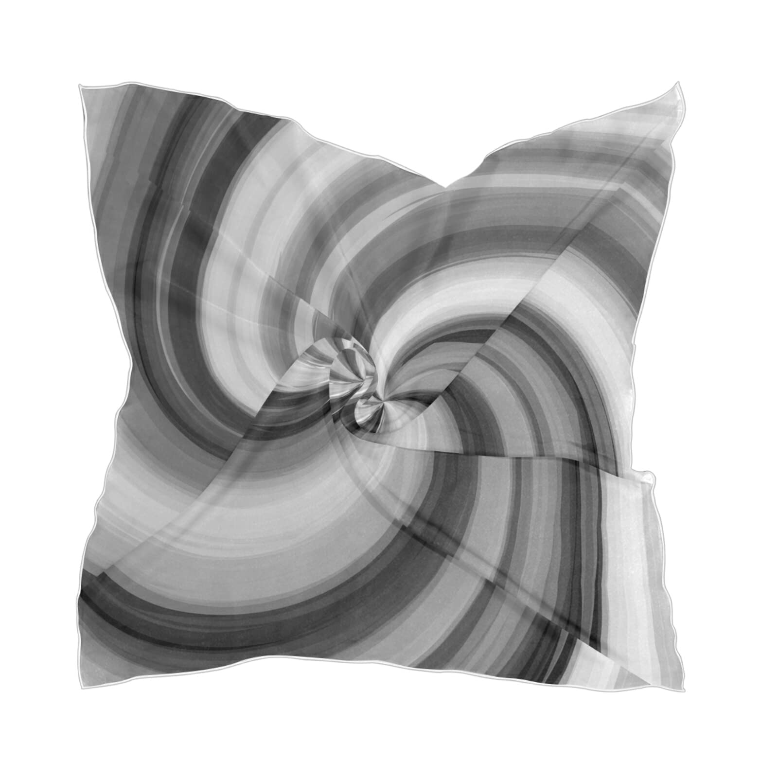 Elegant Women's Square Silk Scarf - Soft Chiffon Wrap Stole for Neck, Head & Shoulders | Perfect for Office, Party & Travel Accessories