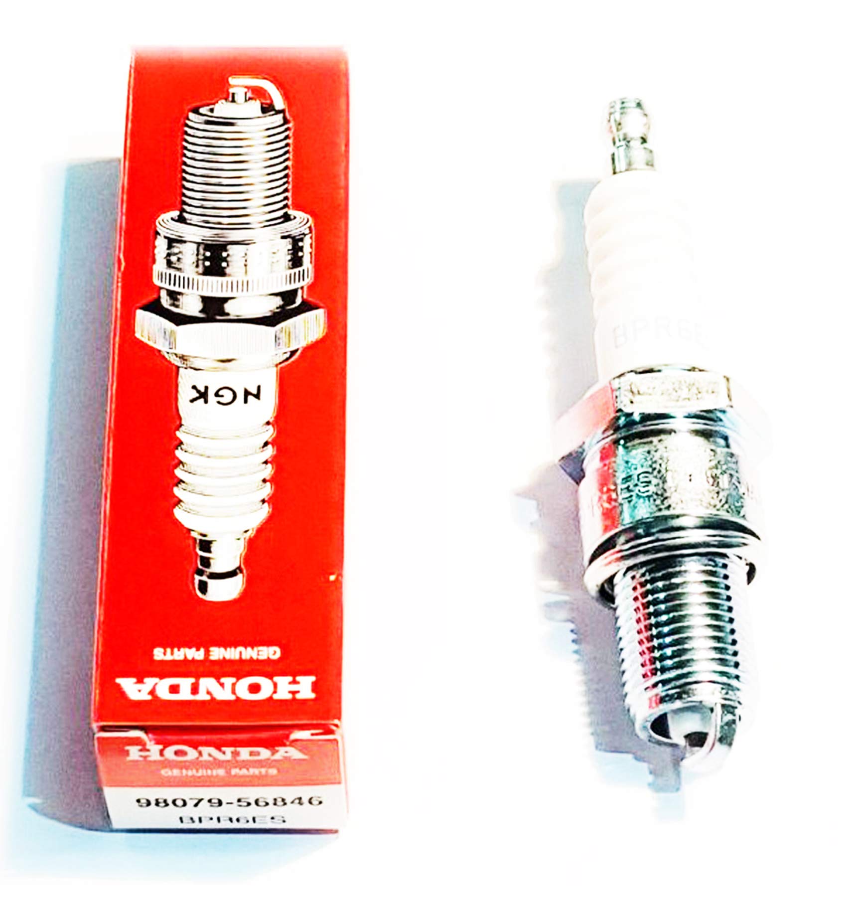 NGK BPR6ES Spark Plug - Genuine OEM Replacement for Honda & Small Engines - Compatible with Lawn Mowers, Generators, ATVs & More