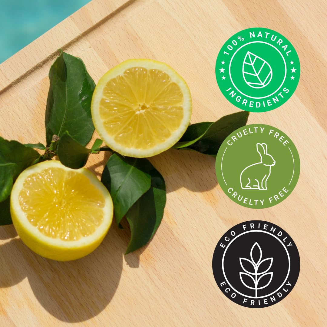 Greenals 100% Pure Lemon Essential Oil - 10ml (30 Oils Set) for Aromatherapy, Diffusers & DIY Skincare | Natural Relaxation & Stress Relief