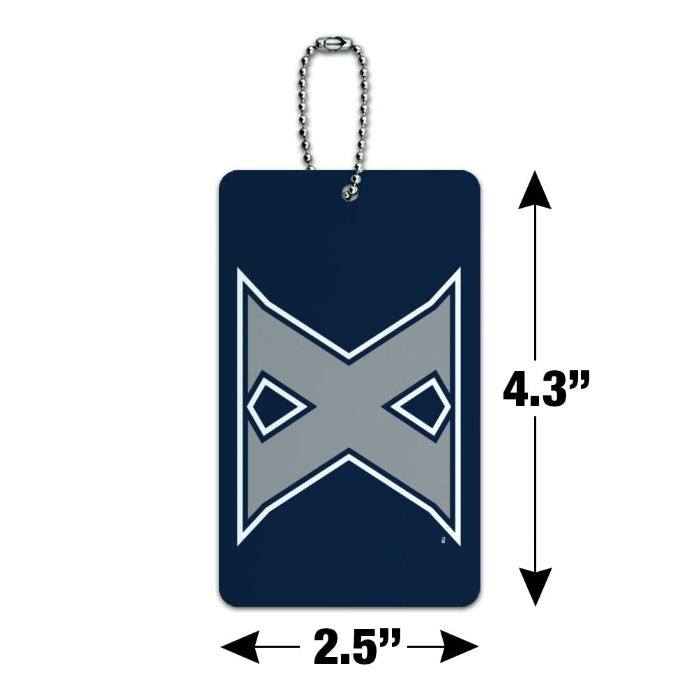 Xavier University Logo Luggage Tag - Durable Suitcase ID Card Holder for Travel - Perfect for Carry-On Bags, Backpacks & College Campus Use