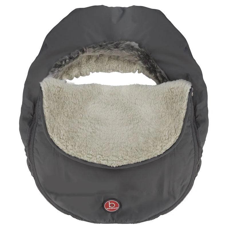 Blue Banana Bubble Baby Car Seat Winter Cover - Soft & Warm Infant Car Seat Protector for Cold Weather - Perfect for Winter Outings, Snowy Days & Travel