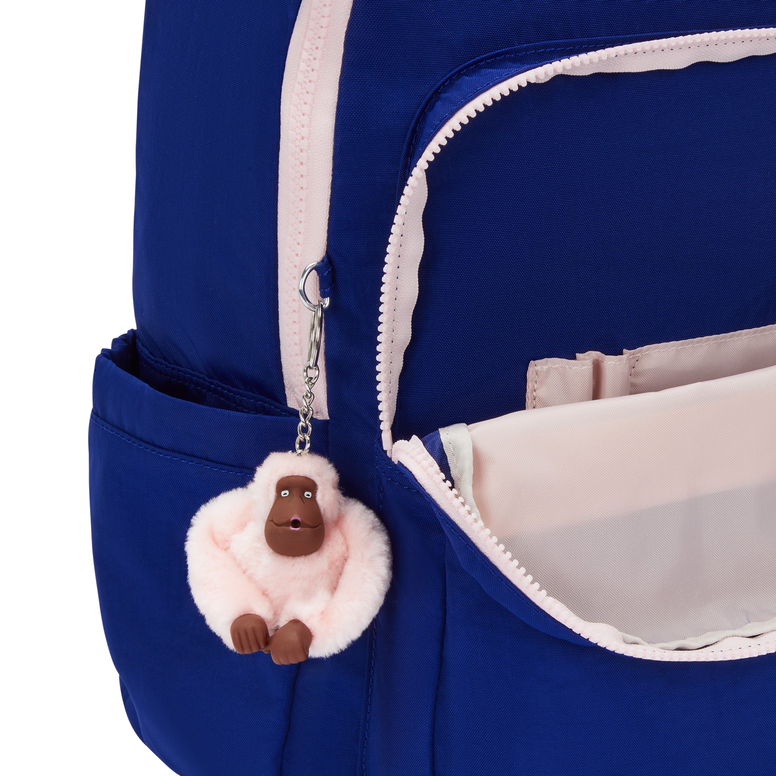 Kipling Seoul Large 15 Inch Laptop Backpack for Women & Men - Solar Navy Blue Water-Resistant Work Bag - Perfect for Office, School, Travel & Commuting