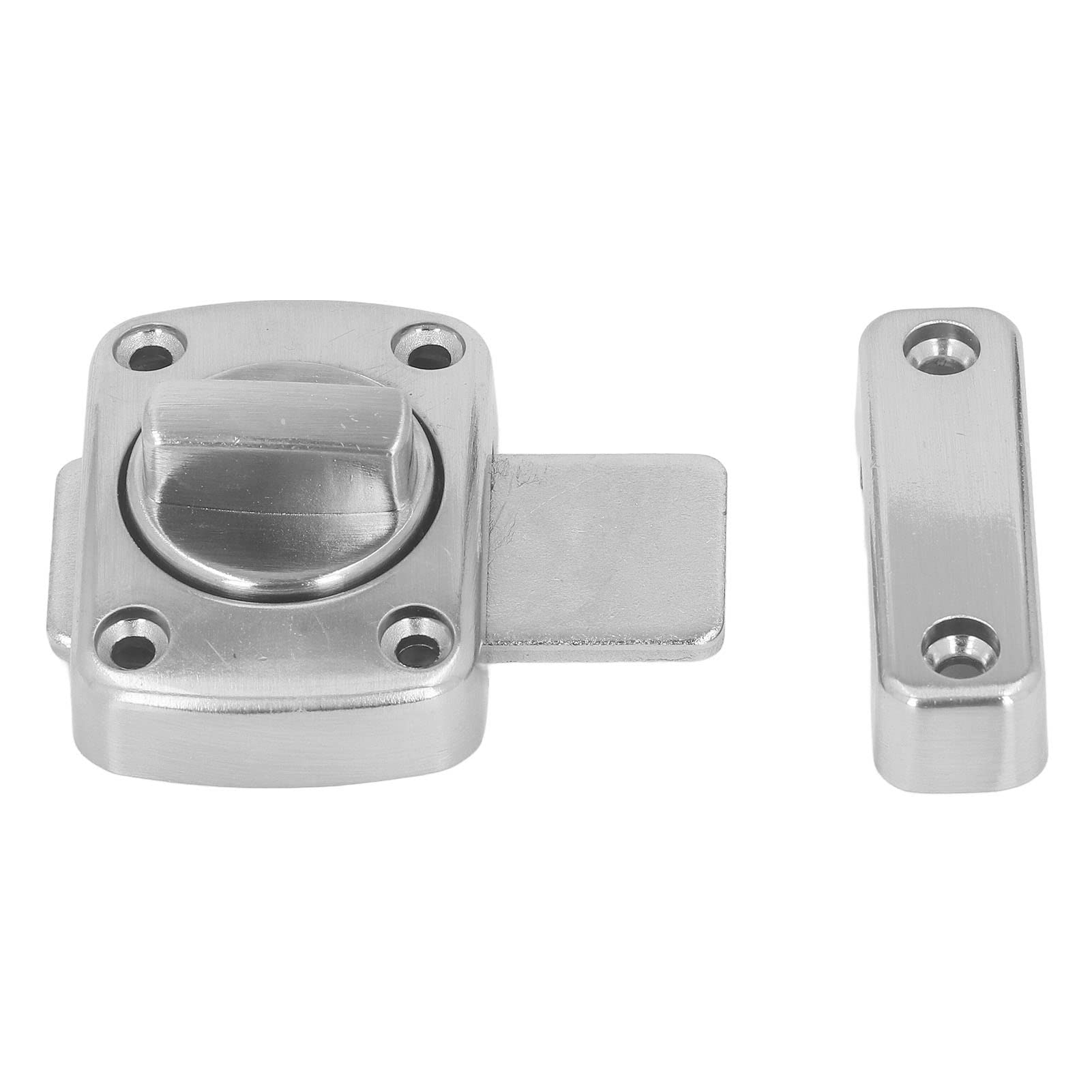 High-Quality Zinc Alloy Rotating Bolt Screws - Secure Lock for Furniture, Bathroom, Home, Hotel & Garage Doors | Durable Hardware for Interior & Exterior Door Security