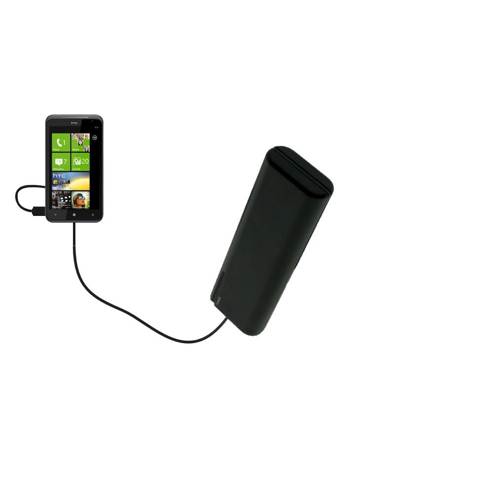 Portable AA Battery Charger with USB - Emergency Power Extender for HTC Titan Phones | Perfect for Travel, Camping & Outdoor Adventures