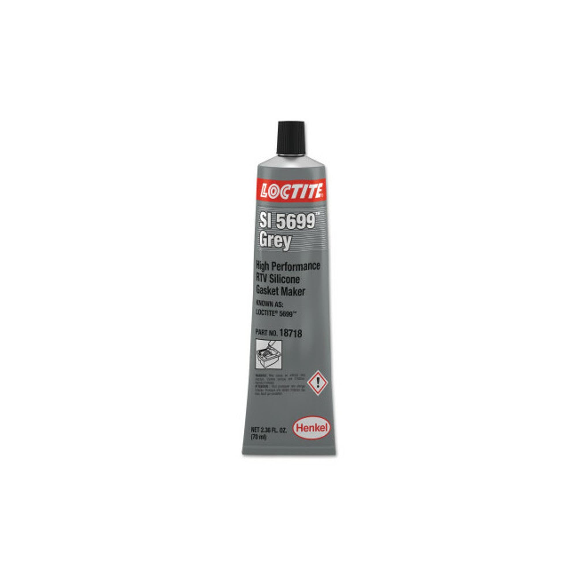 70ML Ultra Grey High-Temperature RTV Silicone Gasket Maker Sealant - Perfect for Automotive, Marine & Industrial Engine Repairs, Gasket Sealing & Leak Prevention