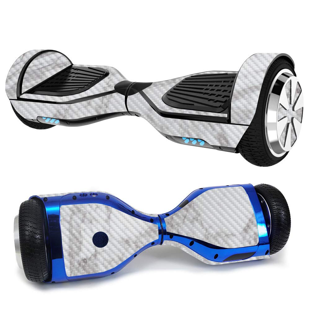 Premium Carbon Fiber Skin for Ultra Hoverboard - Frost Marble Design | Protective & Durable Textured Vinyl Wrap | Easy Application & Removal | Made in USA | Perfect for Personalization & Outdoor Adventures