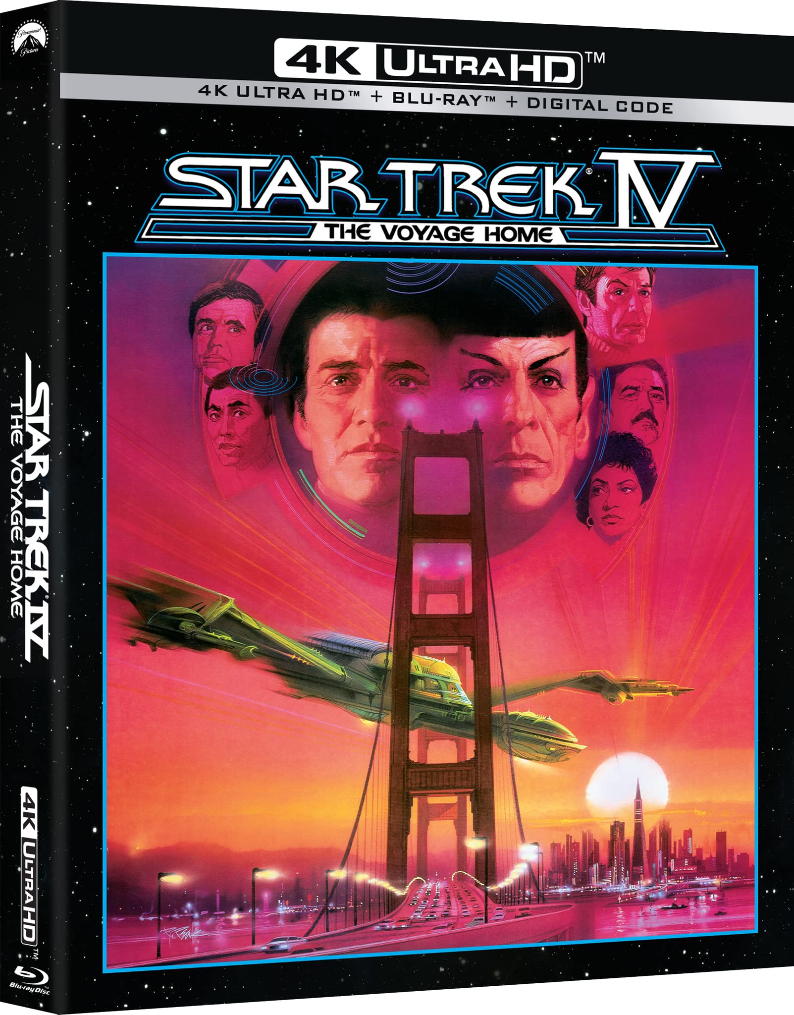Star Trek IV: The Voyage Home DVD | Classic Sci-Fi Movie | Perfect for Trekkies & Sci-Fi Fans | Great for Movie Nights & Collectors