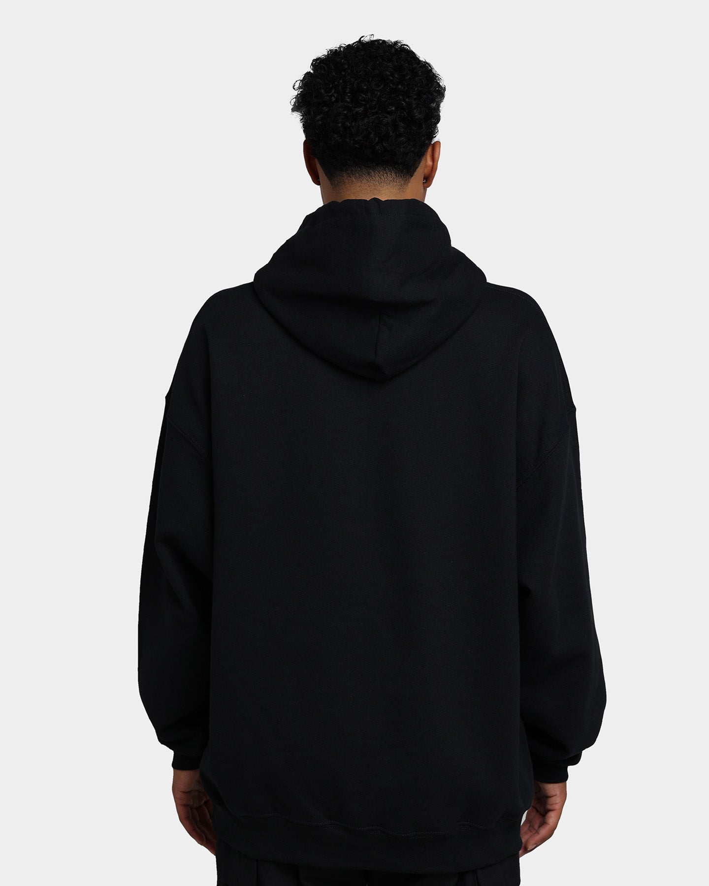 American Thrift Beverly Hills Cop Logo Hoodie Black - Vintage Movie Inspired Pullover for Casual Wear & Street Style