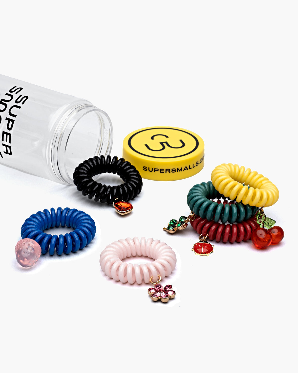 Charmed Life Bracelet & Hair Ties Hybrid Set - Stylish Adjustable Beaded Bracelet with Matching Hair Accessories - Perfect for Everyday Wear, Gifts & Boho Fashion
