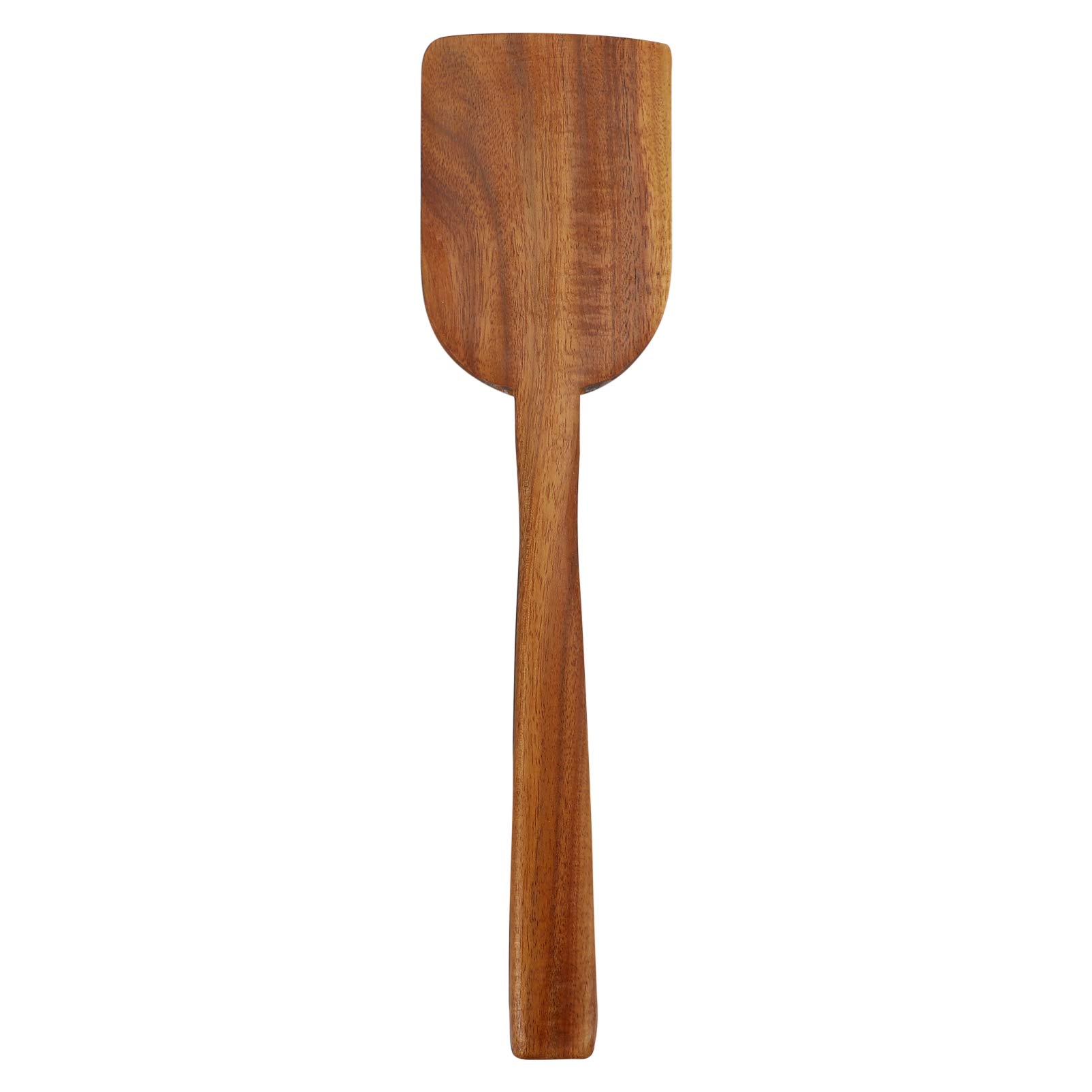 Premium Wooden Spatula with Long Handle - Non-Stick Cooking Utensil for Baking, Frying & Stirring - Natural Kitchen Cookware for Sauteing, Mixing & Serving