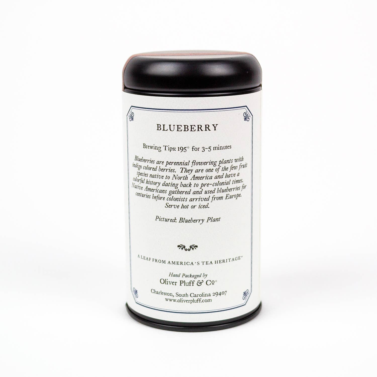Premium Organic Blueberry Loose Leaf Tea - Natural Antioxidant Rich Herbal Tea for Relaxation & Wellness | Perfect for Afternoon Tea, Gift Giving & Stress Relief