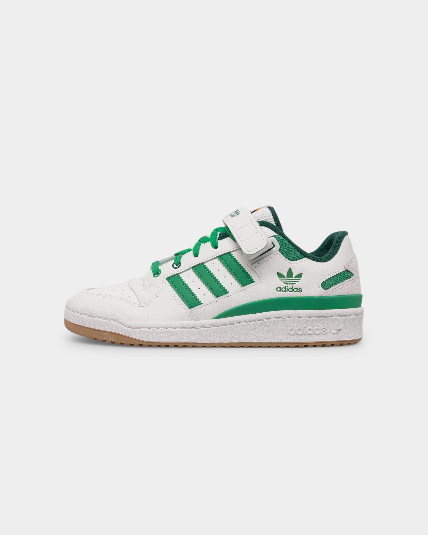 Adidas Forum Low Sneakers - Cloud White & Green - Men's Casual Shoes for Walking, Running & Streetwear Fashion