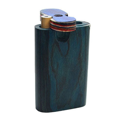 Mini Wooden Dugout Pipe - Portable & Discreet Smoking Pipe for Tobacco & Herbs | Perfect for Travel, Hiking & Outdoor Use