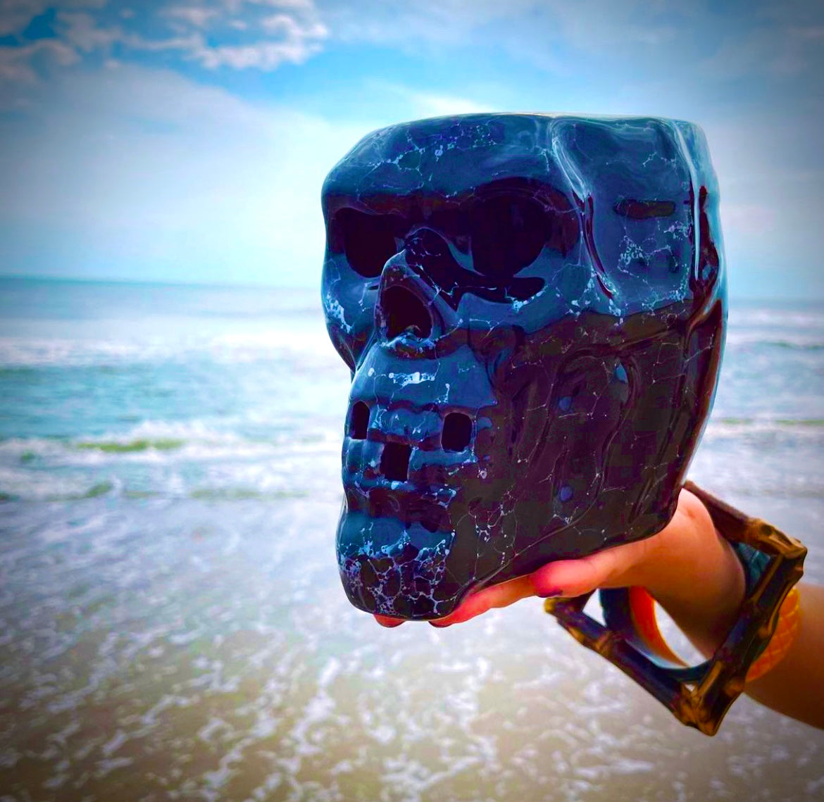 Blackbeard's Skull - Pirate Decor, Halloween Prop & Historical Collectible for Home, Office & Themed Parties