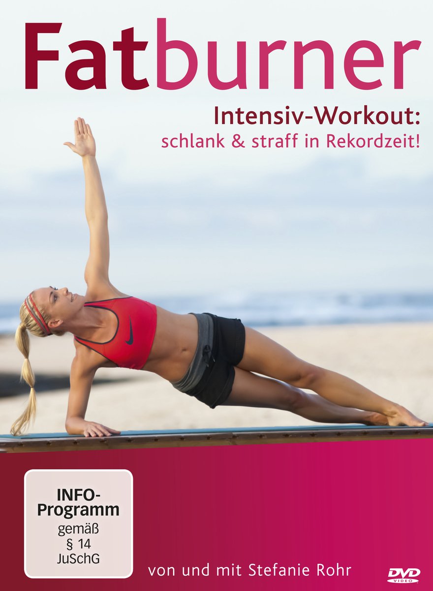 Fat Burner Intensive Workout for Weight Loss & Toning - German Import - Perfect for Home Gym & Fitness Routines