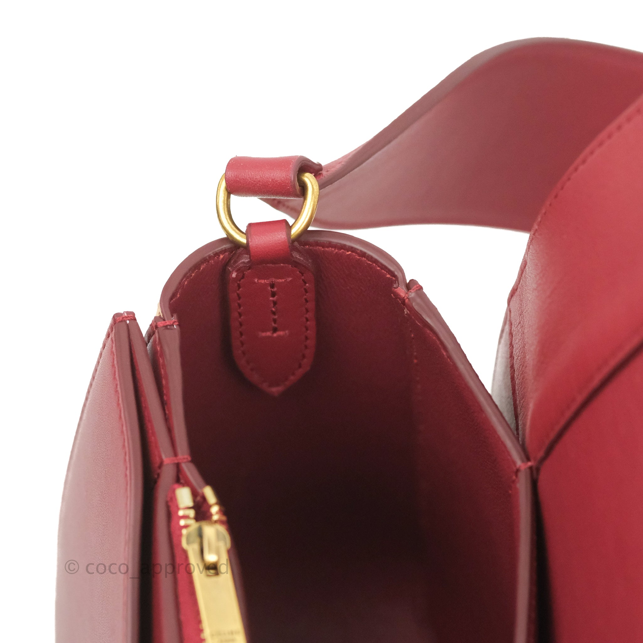 Celine Frame Shoulder Bag in Beige & Red Calfskin with Gold Hardware - Luxury Crossbody Purse for Women, Perfect for Work, Date Night & Travel Accessories