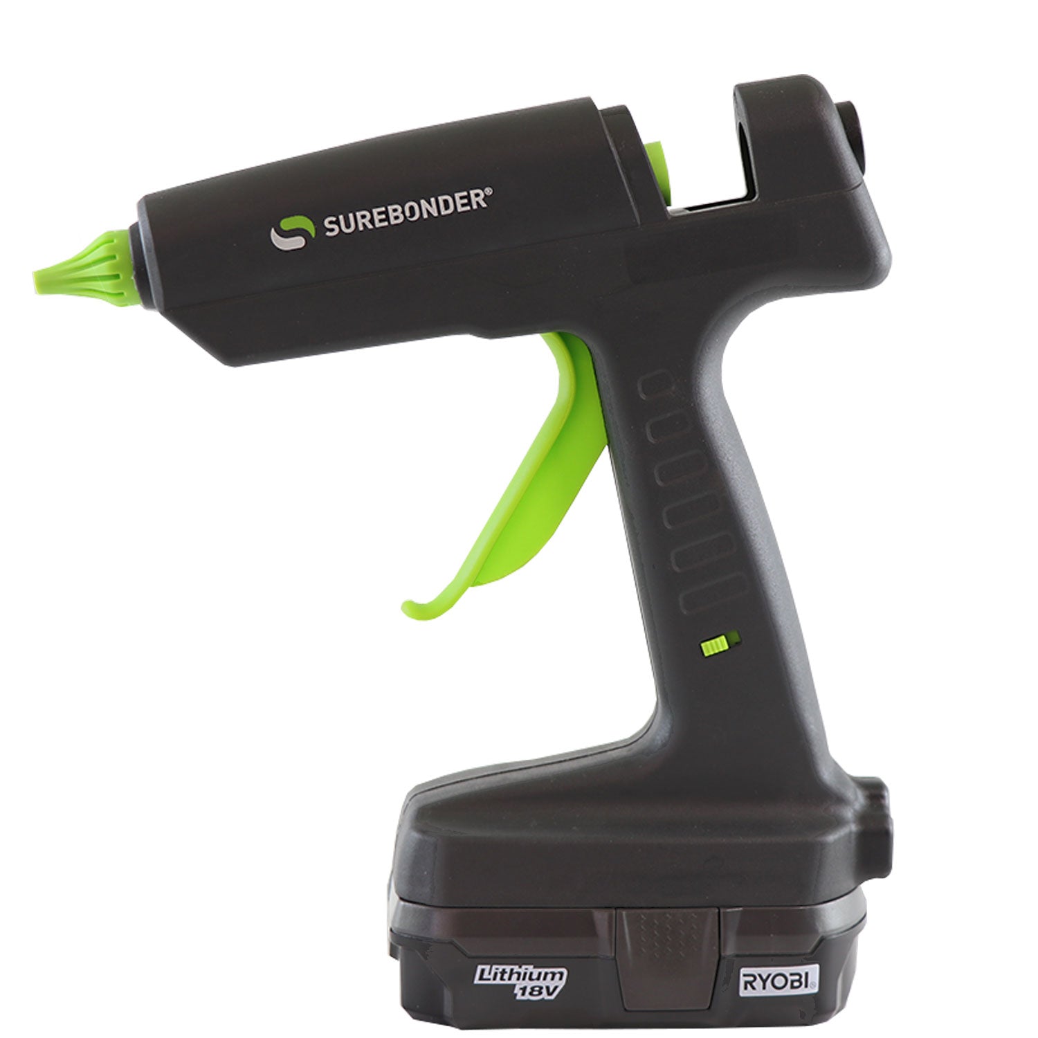 Surebonder 120W Corded & 18V Cordless Hybrid Glue Gun - Battery Sold Separately - Perfect for DIY Crafts, Home Repairs, and Woodworking Projects