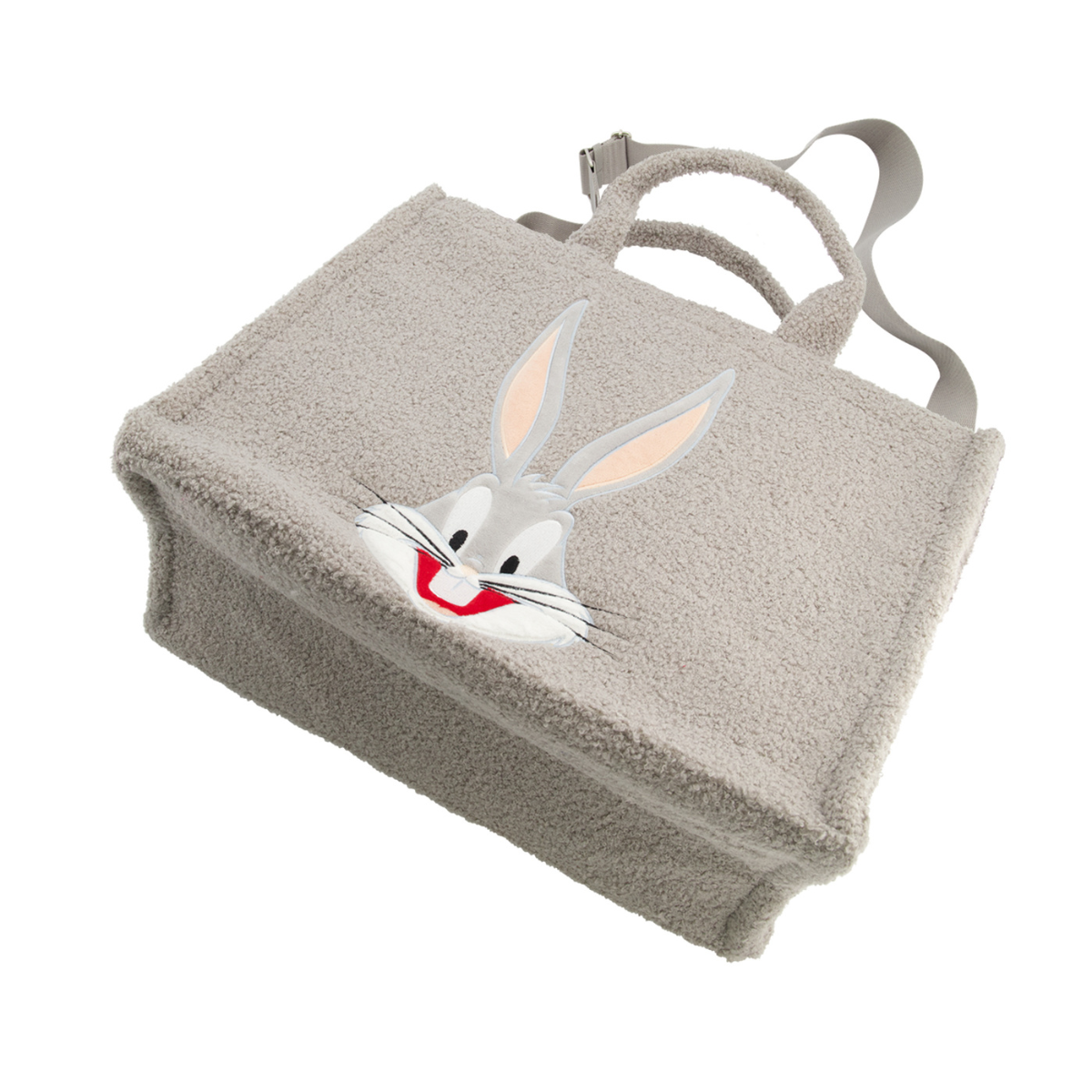 Looney Tunes Bugs Bunny Travel Tote Bag - Durable Canvas Carry On Bag for Women & Men - Perfect for Beach, Gym, Shopping & Weekend Getaways