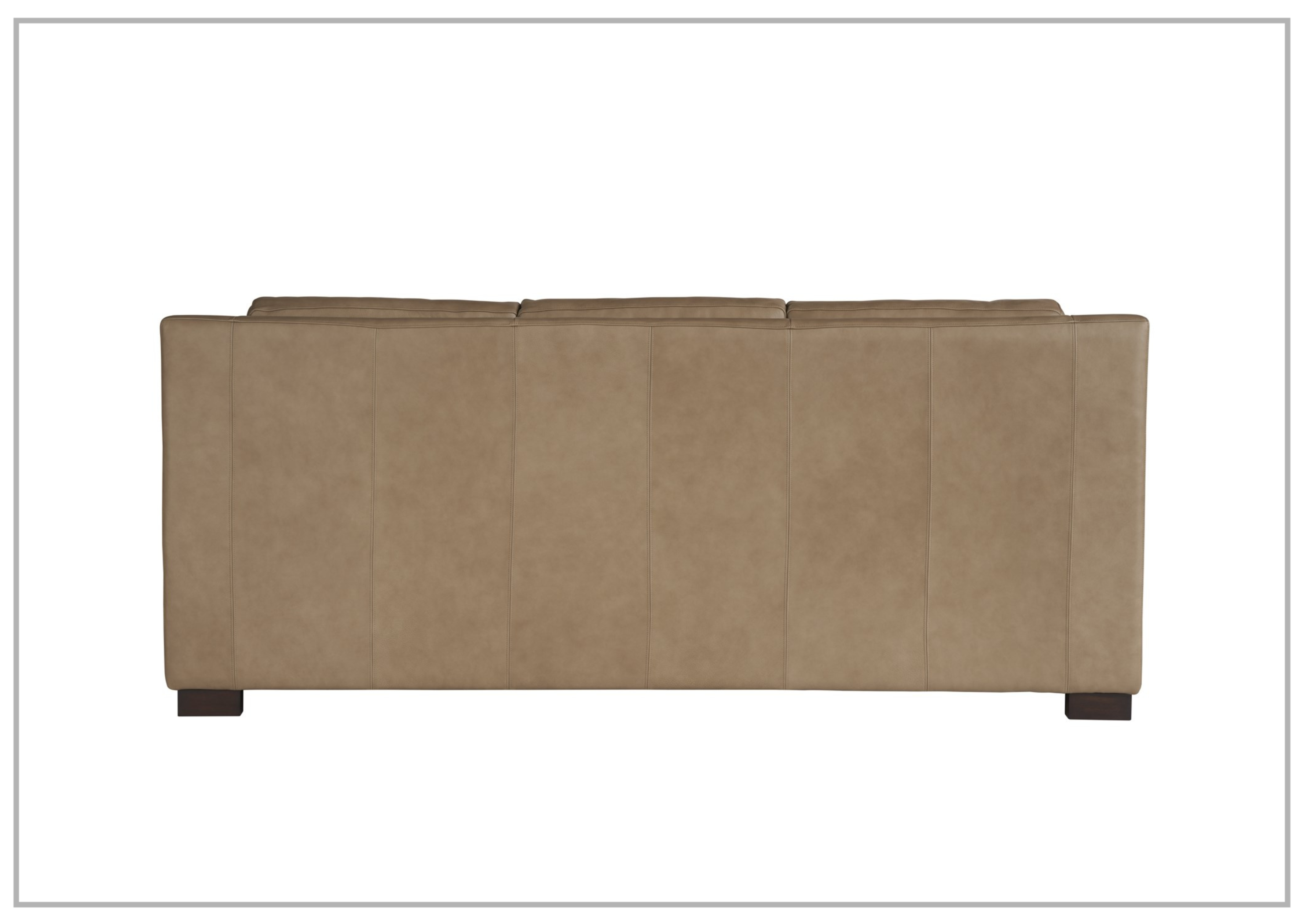 Universal Mixon 3-Seater Leather Reclining Sofa - Brown & Black - Comfortable Living Room Furniture for Home Theater & Family Relaxation