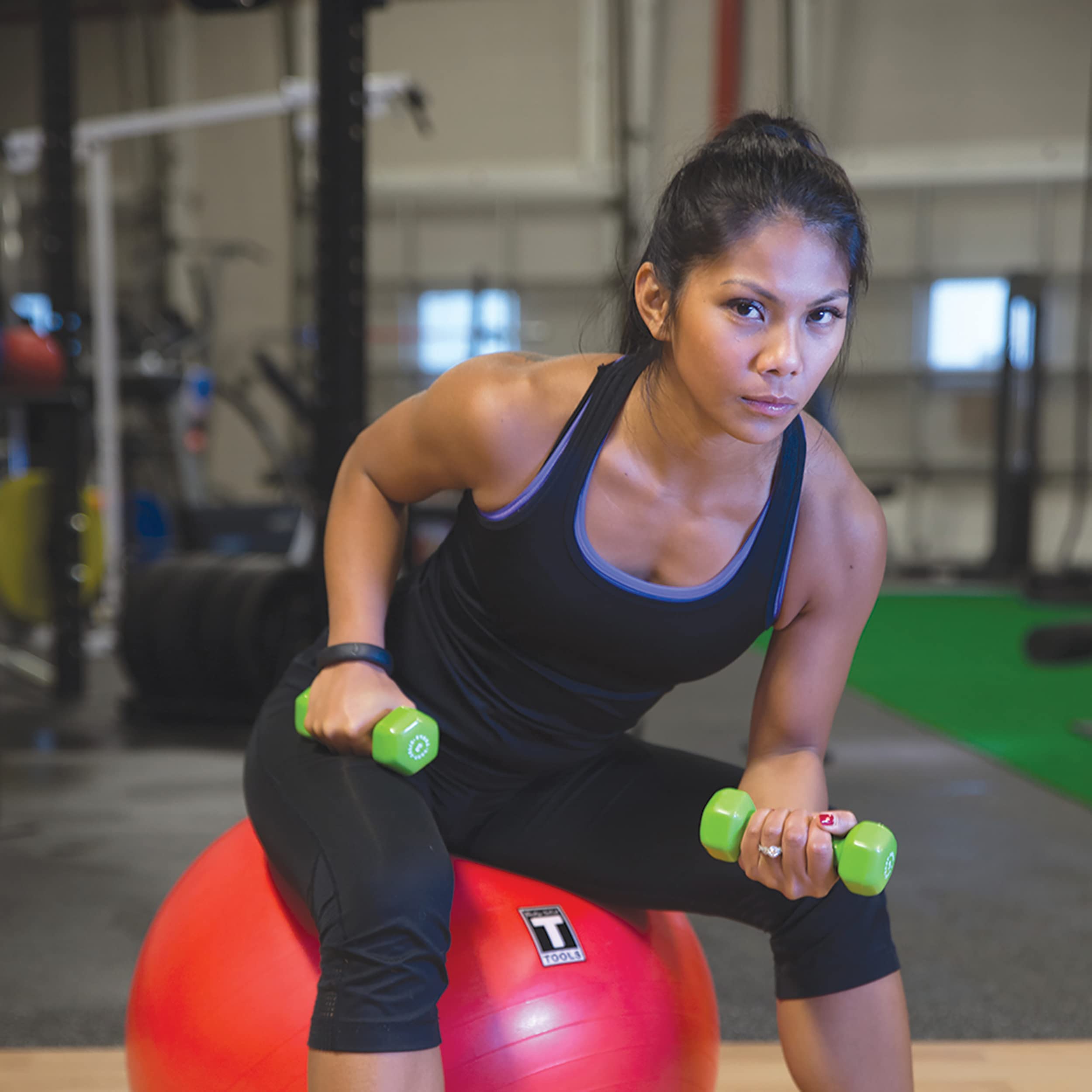 Body-Solid Vinyl Dumbbells - Home Gym Weights for Strength Training, Fitness & Workouts - Perfect for Home Gym, CrossFit, and Personal Training