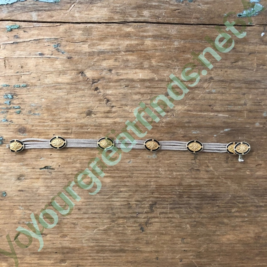 Sterling Silver Medallion Bracelet for Women - Elegant & Durable Jewelry Gift for Birthday, Anniversary & Special Occasions