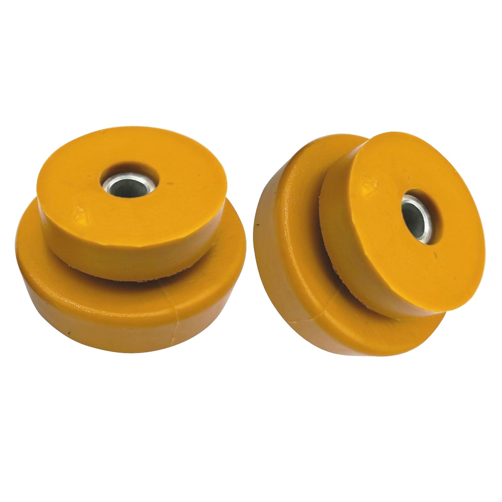 Premium Polyurethane Shock Bushing Sleeve Kit - Compatible with Mini Cooper 2002-2014 Models (Replaces OEM 33526754123 & 33526754124) - Durable Rear Upper Shock Mount Bushing Replacement for Smoother Ride & Enhanced Suspension Performance