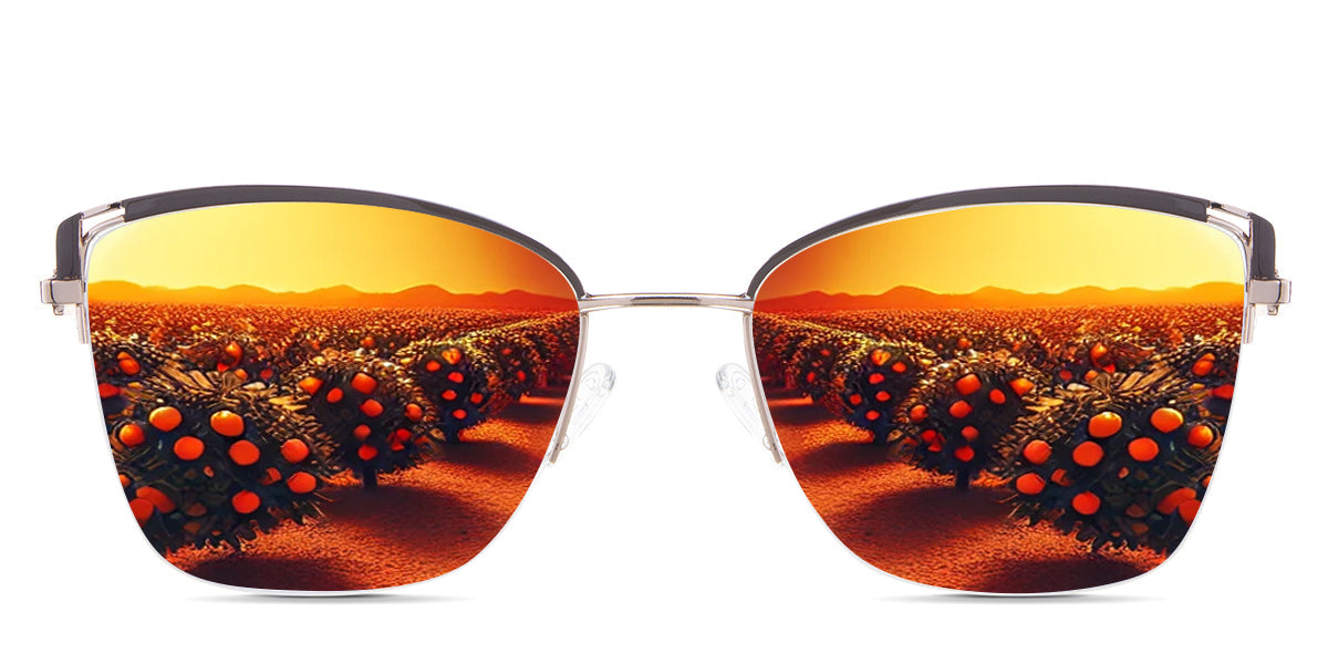 Phoebe Women's Prescription Polarized Sunglasses - UV Protection, Fashionable & Comfortable for Driving, Outdoor Activities & Daily Wear