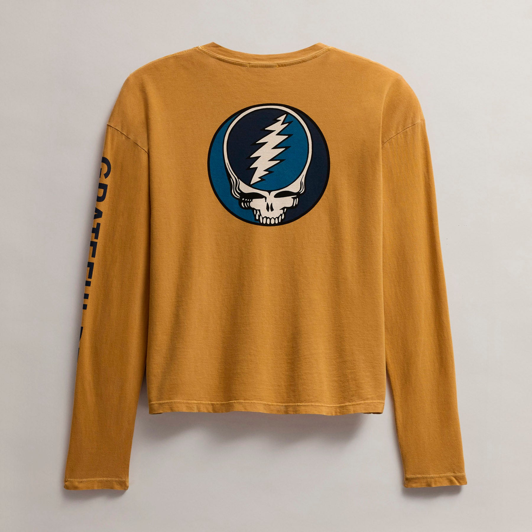 Grateful Dead Women's Long Sleeve T-Shirt - Comet Pigment & Navy Color | Vintage Band Tee for Concerts, Casual Wear & Gifts