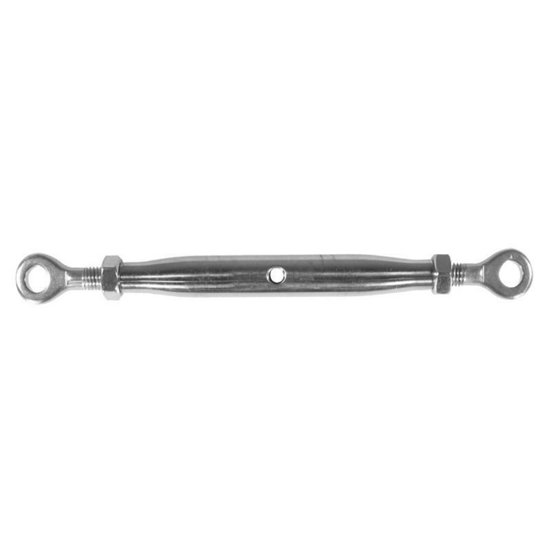 Stainless Steel BLA Closed Body Turnbuckle with Eye and Eye - Heavy Duty Rigging Hardware for Marine, Construction & Industrial Applications