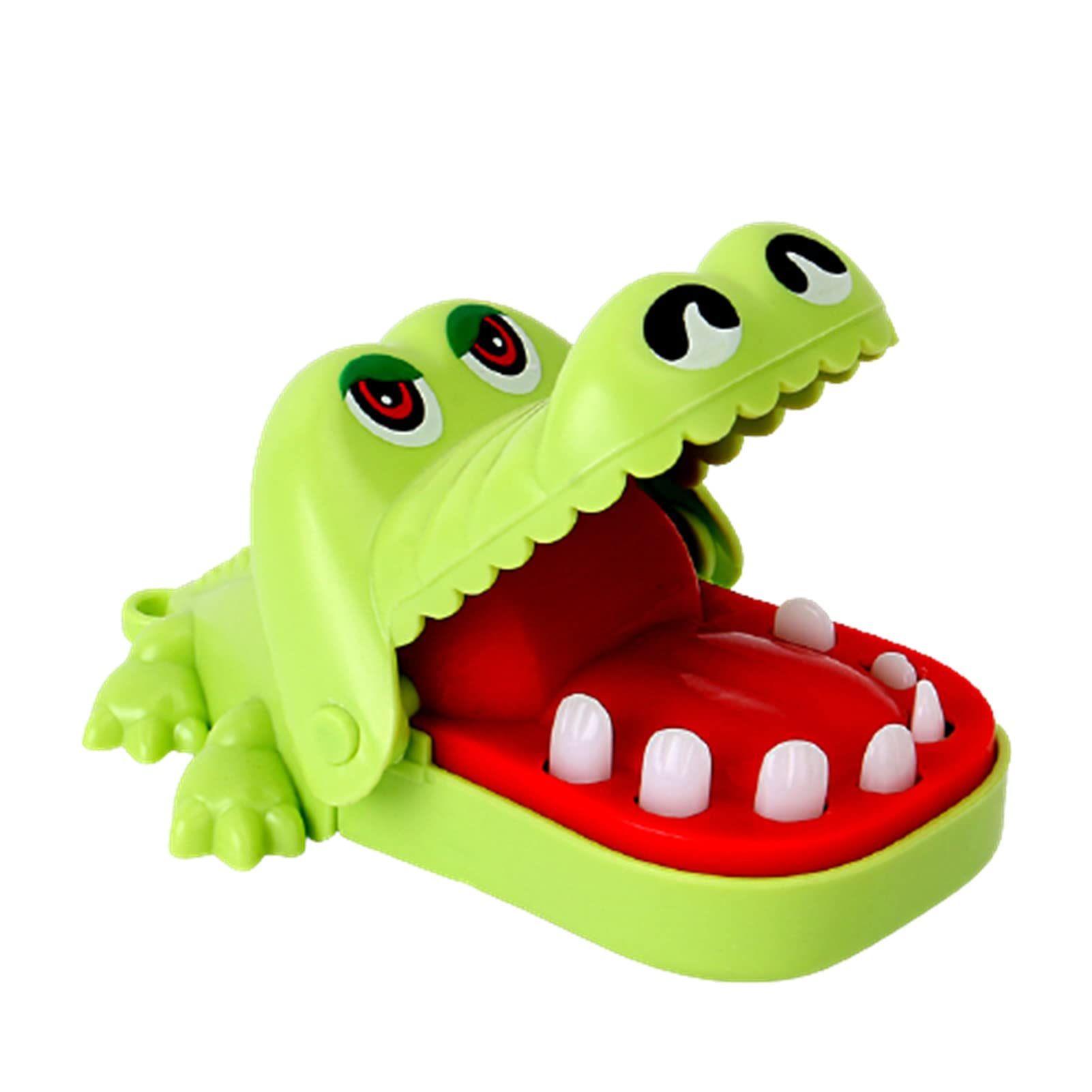 **Funny Crocodile Teeth Biting Game Toy - Classic Dentist Party Joke for Kids - Random Biting Fingers Interactive Play - Great for Family Gatherings & Birthday Parties**