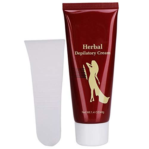 Natural Herbal Depilatory Cream for Smooth Skin - Moisturizing Hair Removal Cream for Whole Body - Plant-Based Formula to Slow Hair Growth - Soothing & Gentle for Sensitive Skin - Perfect for Legs, Arms, Bikini Line & Underarms