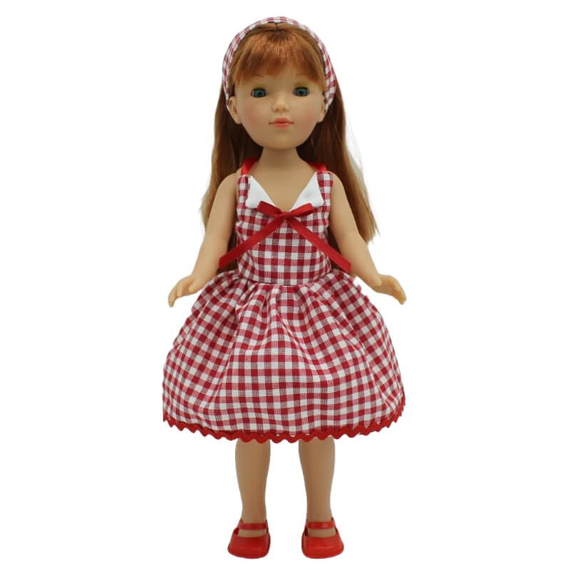 Handmade Folk Art Pepa's 41cm Vidal Rojas Collection Doll Model 27 - Perfect for Home Decor, Gift Giving & Cultural Display