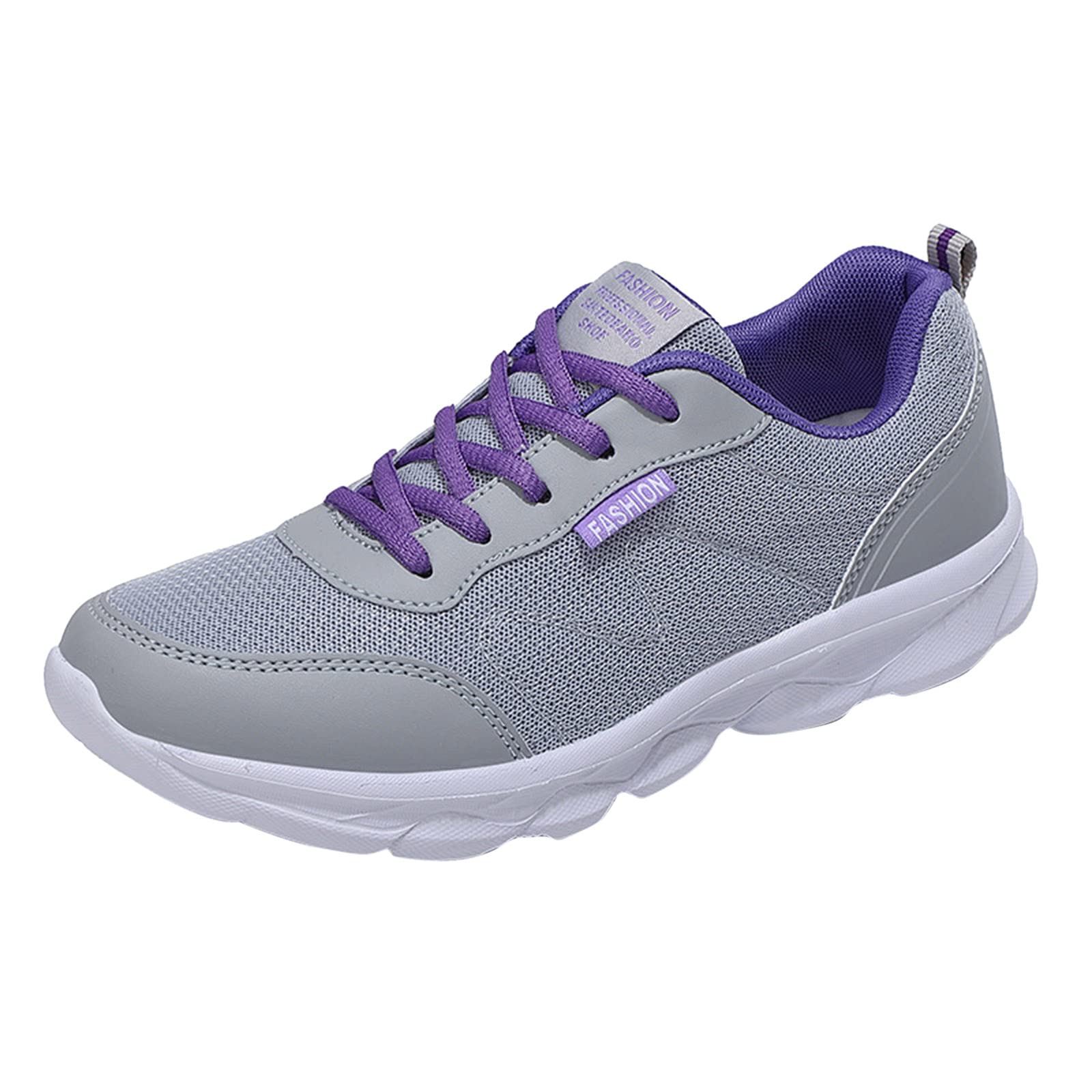 Women's Lightweight Breathable Mesh Tennis Running Shoes - Non-Slip Air Cushion Gym Sneakers for Walking, Jogging & Workout | Perfect for Court Sports, Gym Training & Casual Wear