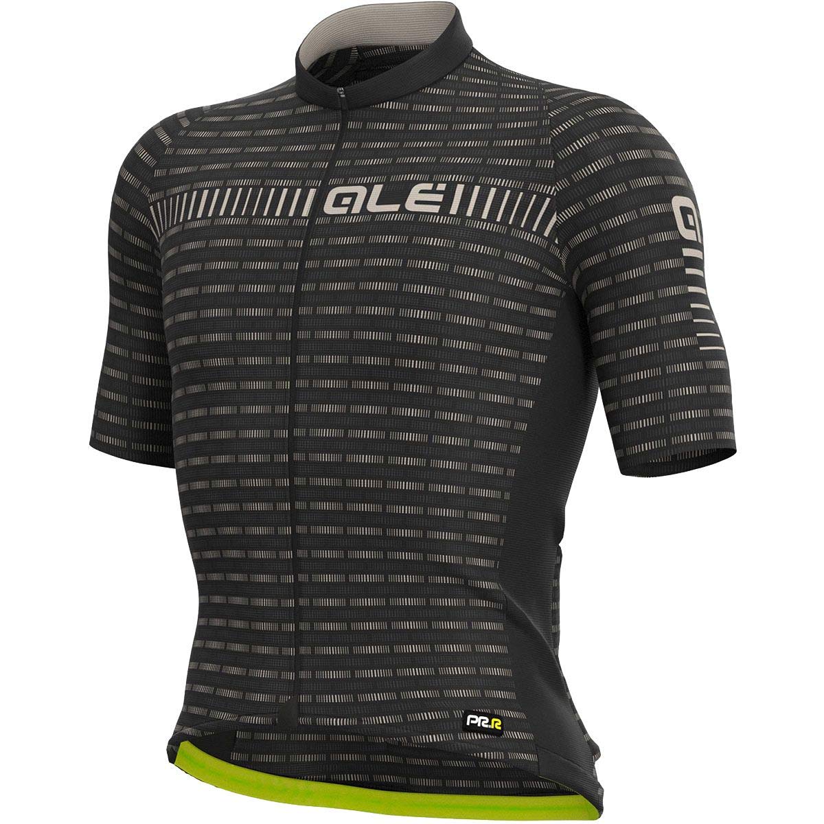 ALE' PRR Green Road Men's Short Sleeve Cycling Jersey - Comfortable & Breathable Bike Shirt for Road Biking, Mountain Cycling & Outdoor Sports