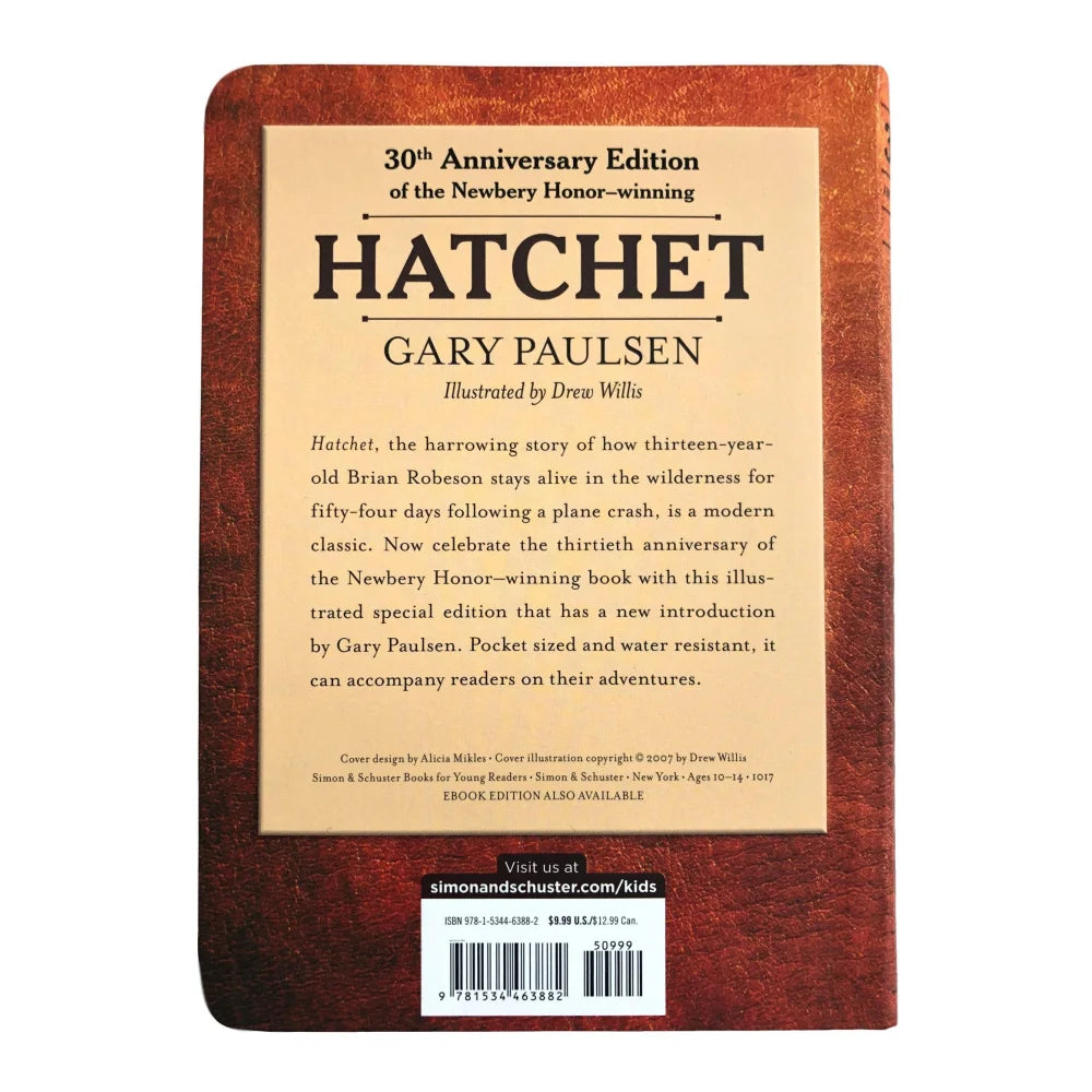 Gary Paulsen Signed Hatchet Book with COA & JSA - 30th Anniversary Edition 2017 - Authentic Autographed Novel - Perfect for Collectors, Fans & Literary Gifts
