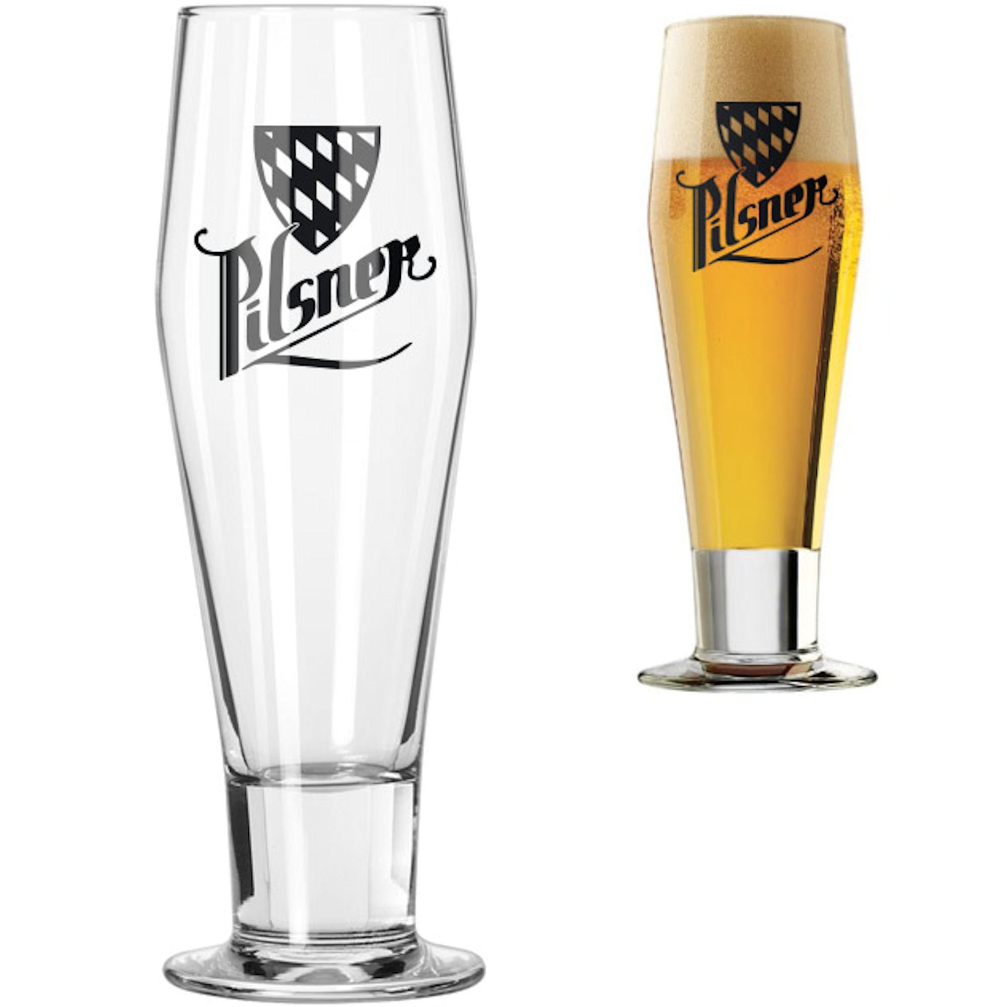 Premium Beer Glass Set - 6-Piece Hédoniste Craft Beer Glasses for IPA, Lager & Stout - Ideal for Home Bars, Parties & Gifts for Beer Lovers